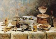 Edouard Vuillard Still Life with Salad Greens Sweden oil painting artist